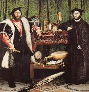 HOLBEIN, Hans the Younger The French Ambassadors china oil painting artist